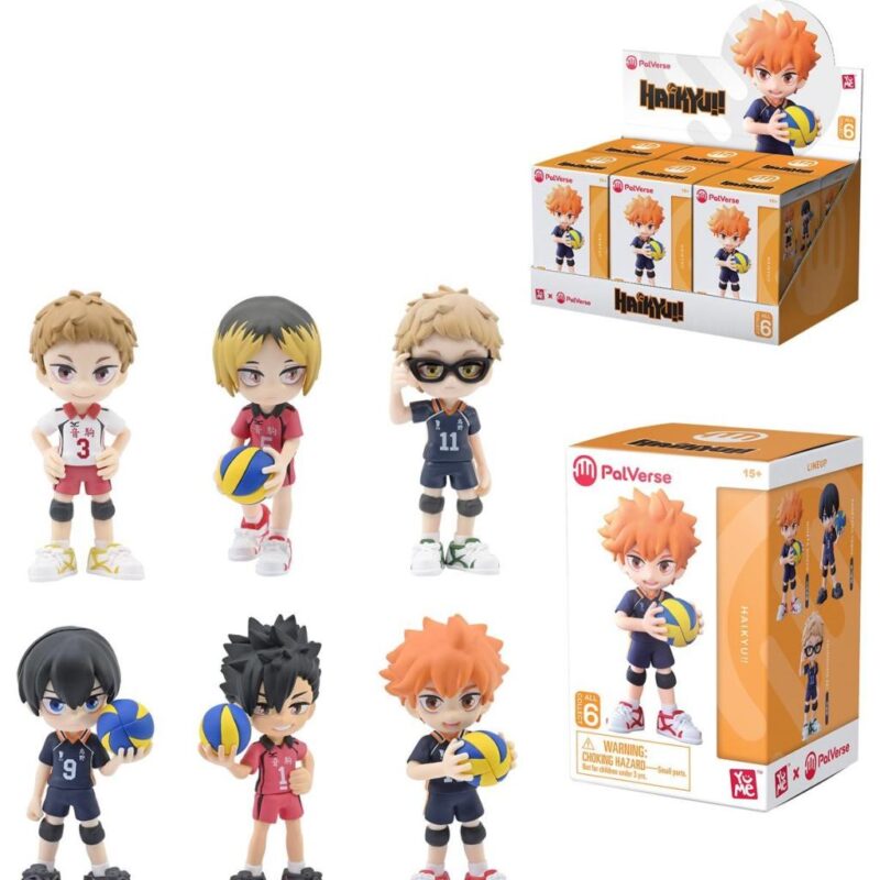 HAIKYU - Blind Box - Assortiment 6 Figurines 9cm – Image 3