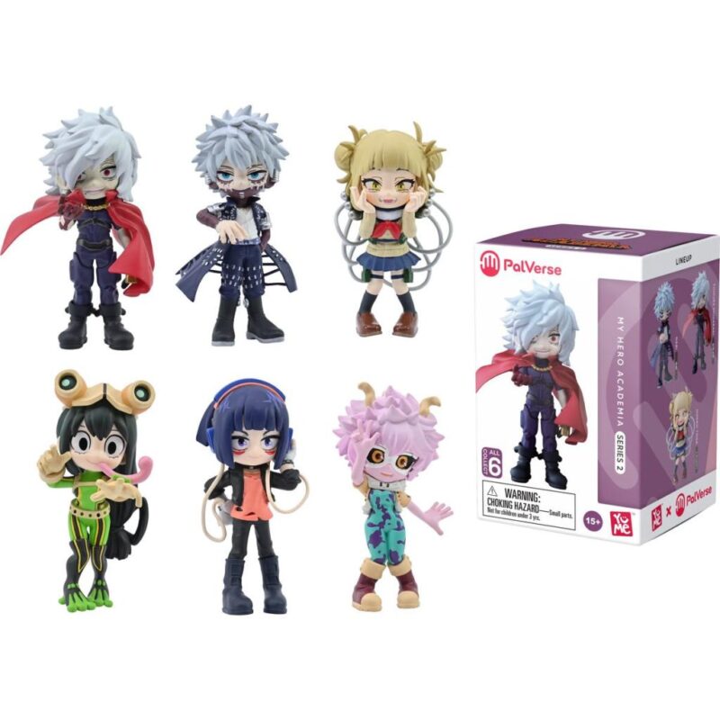 MY HERO ACADEMIA - Series 2 - Blind Box - Assortiment 6 Figurines 9cm – Image 2