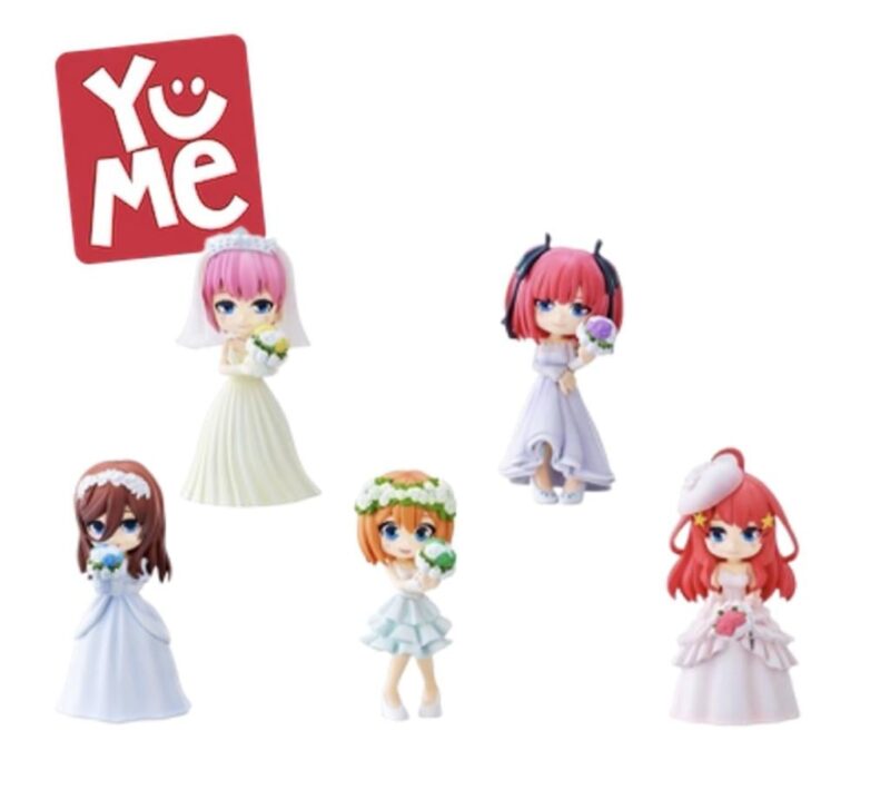 QUINTESSENTIAL QUINTUPLETS - Blind Box - Assortiment 6 Figurines 9cm