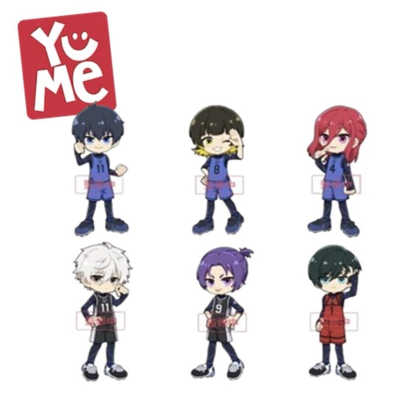 BLUE LOCK - Blind Box - Assortiment 6 Figurines 9cm