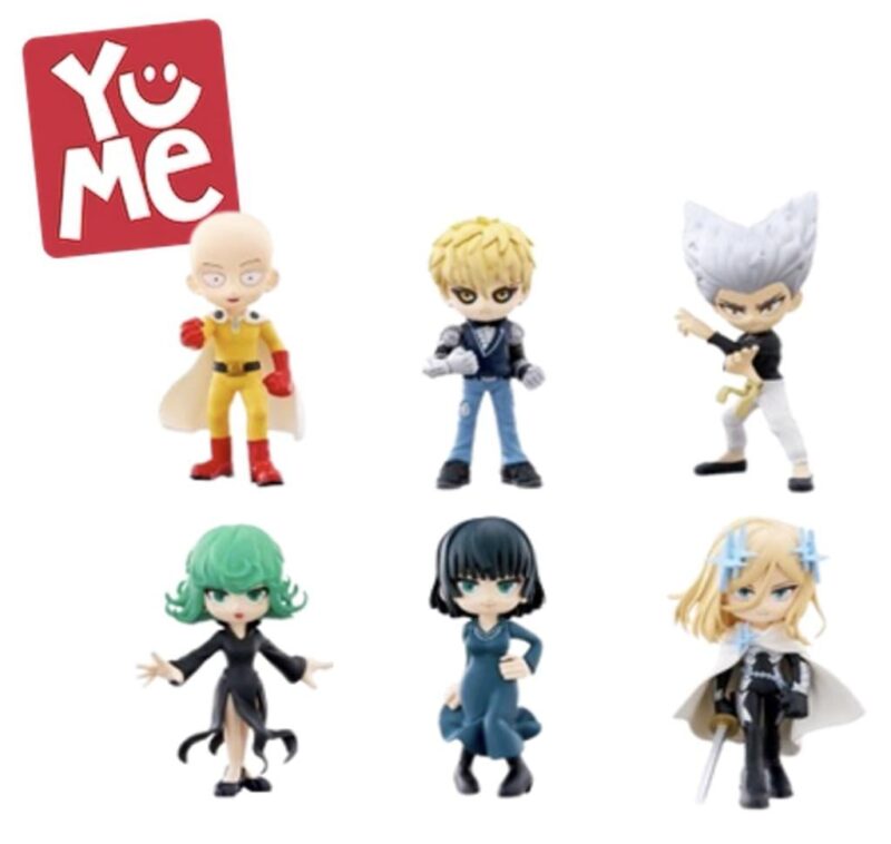 ONE PUNCH MAN - Blind Box - Assortiment 6 Figurines 9cm