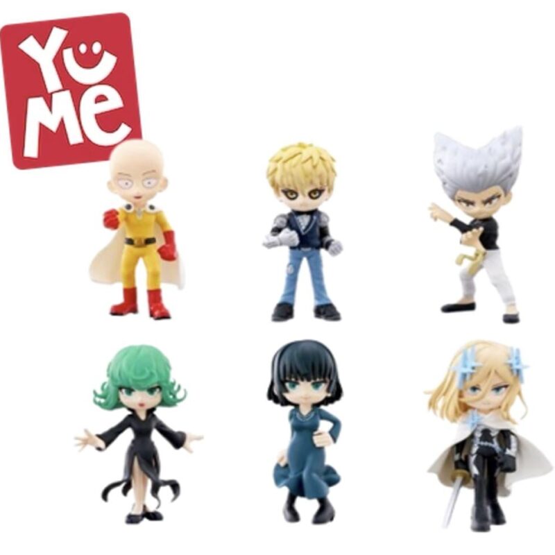 ONE PUNCH MAN - Blind Box - Assortiment 6 Figurines 9cm