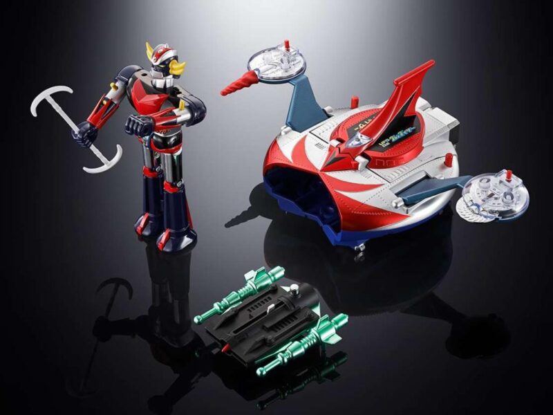 GOLDORAK - Goldorak & Ufo Spazer - Fig. Chogokin Deluxe 12 & 13cm