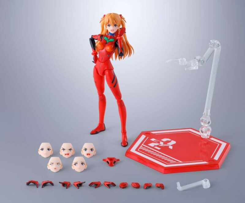 EVANGELION - Asuka Shikinami - Figurine S.H. Figuarts 14cm – Image 6