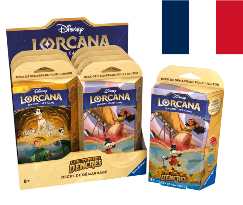 DISNEY - Lorcana - Trading Cards Boite de 8 Starters Chapitre 3 - FR