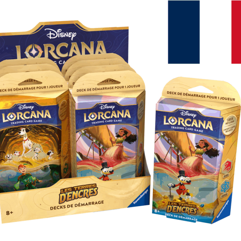 DISNEY - Lorcana - Trading Cards Boite de 8 Starters Chapitre 3 - FR