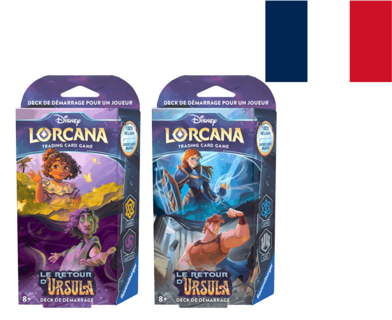 DISNEY - Lorcana - Trading Cards Boite de 8 Starters Chapitre 4 - FR