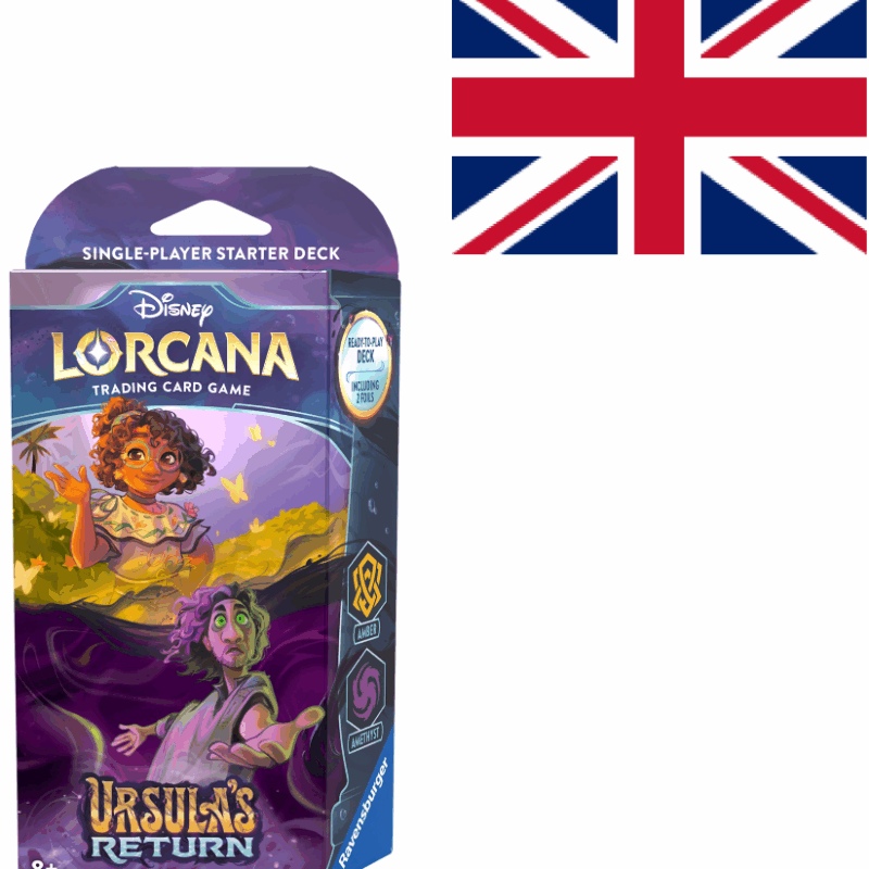 DISNEY - Lorcana - Trading Cards Starters A Chapitre 4 - UK