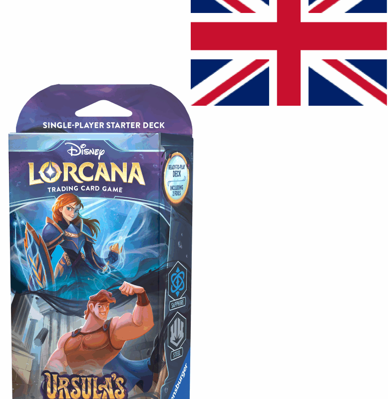 DISNEY - Lorcana - Trading Cards Starters B Chapitre 4 - UK