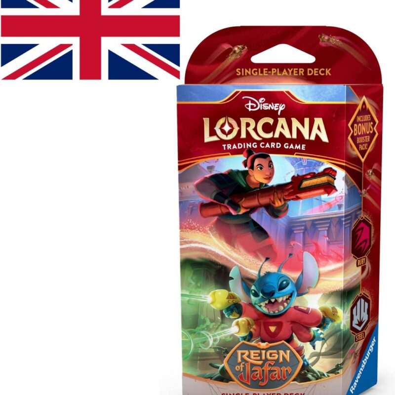 DISNEY - Lorcana - Trading Cards Starters Mulan/Stitch Chapitre 8 - EN