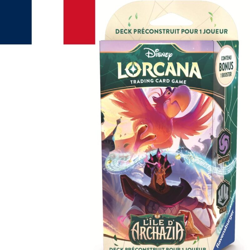DISNEY - Lorcana - Trading Cards Starters Iago/Jafar Chapitre 7 - FR