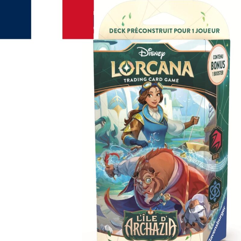 DISNEY - Lorcana - Trading Cards Starters Belle/Bête Chapitre 7 - FR