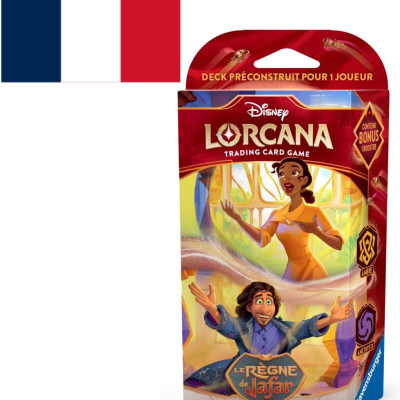 DISNEY - Lorcana - Trading Cards Starters Tiana/Bruno Chapitre 8 - FR