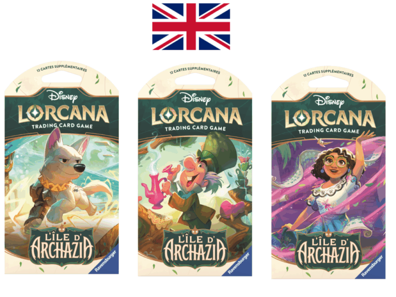 DISNEY - Lorcana - Trading Cards Booster Sleeved Chapitre 7 - EN