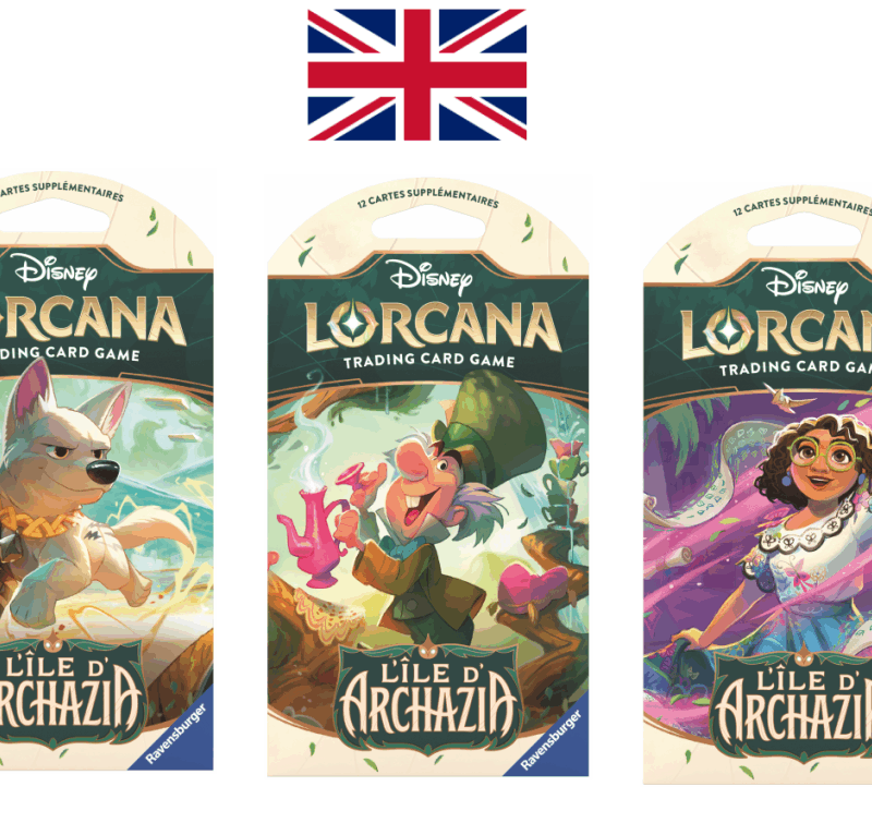 DISNEY - Lorcana - Trading Cards Booster Sleeved Chapitre 7 - EN