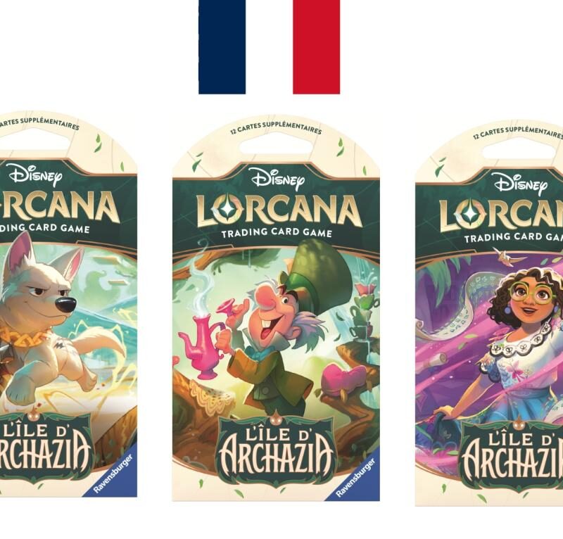 DISNEY - Lorcana - Trading Cards Booster Sleeved Chapitre 7 - FR