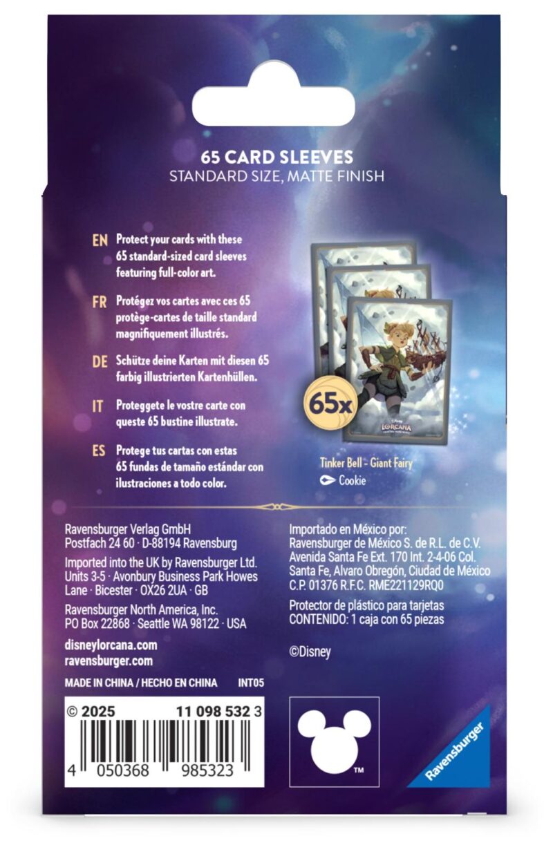 DISNEY - Lorcana - Protège-cartes - Fée Clochette - Chapitre 8 – Image 3