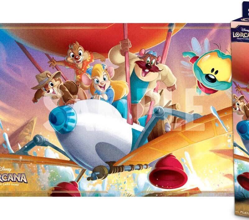 DISNEY - Lorcana - Tapis à Jouer - Rescue Rangers - Chapitre 8