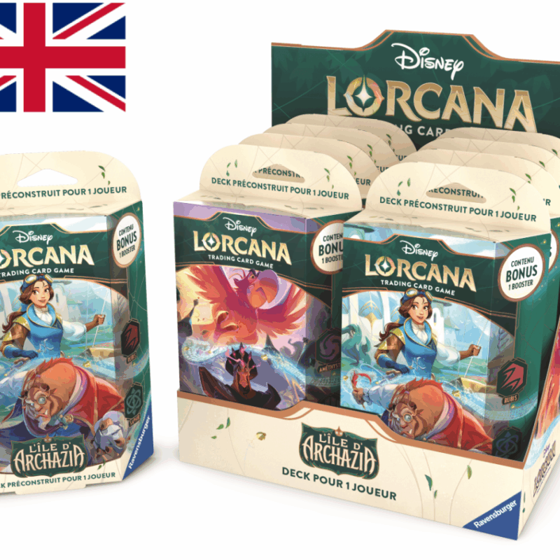DISNEY - Lorcana - Trading Cards Boite de 8 Starters Chapitre 7 - EN