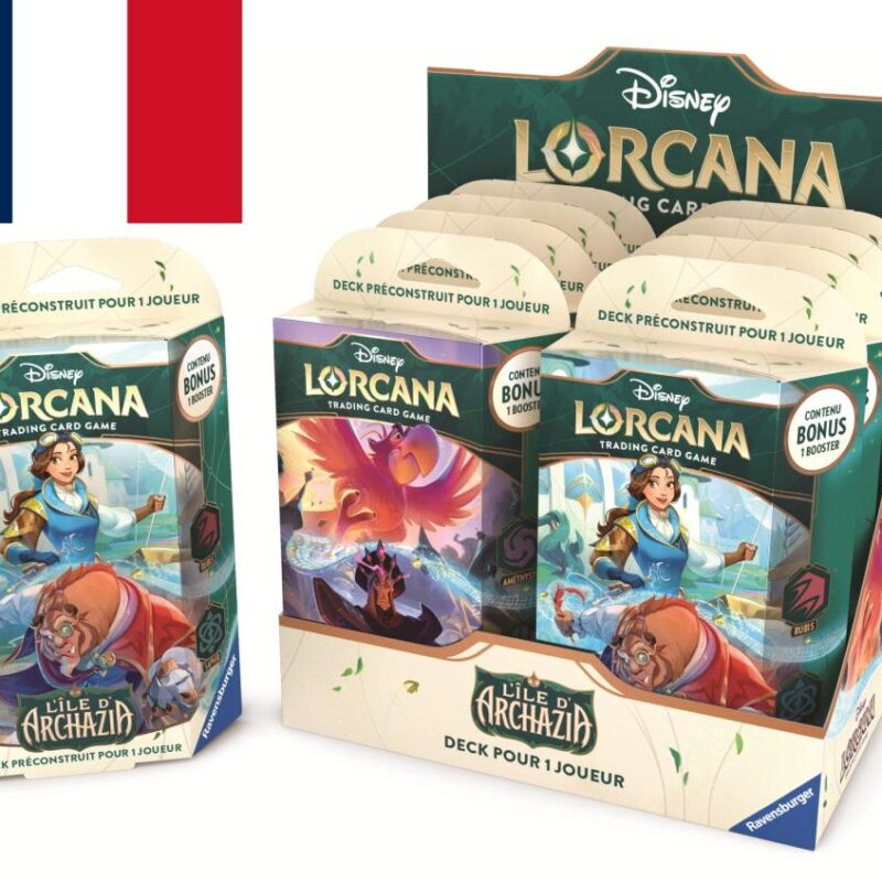 DISNEY - Lorcana - Trading Cards Boite de 8 Starters Chapitre 7 - FR