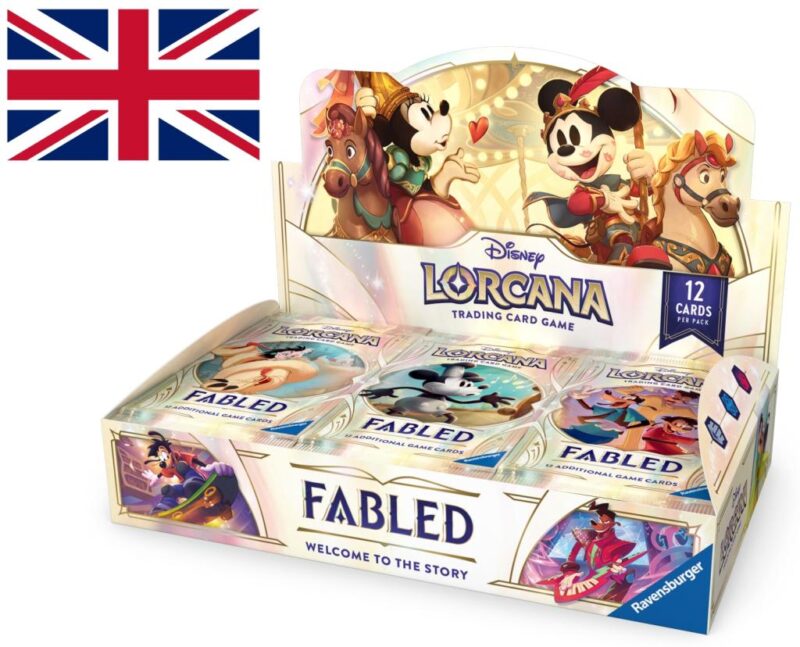 DISNEY - Lorcana - Trading Cards Boite de 24 Boosters Chapitre 9 - EN