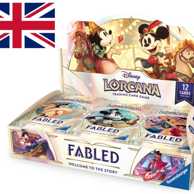 DISNEY - Lorcana - Trading Cards Boite de 24 Boosters Chapitre 9 - EN