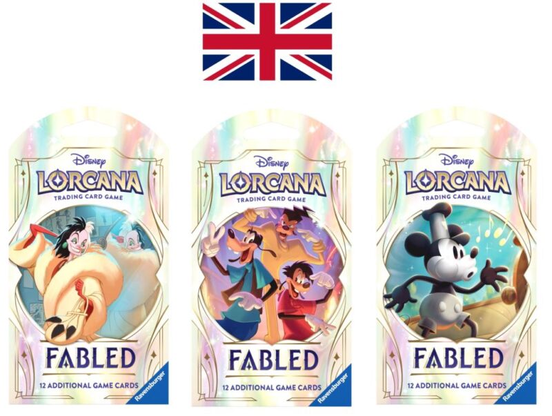 DISNEY - Lorcana - Trading Cards Booster Sleeved Chapitre 9 - EN