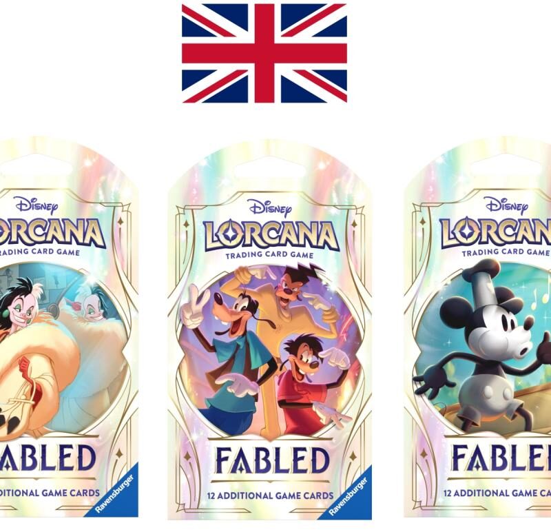 DISNEY - Lorcana - Trading Cards Booster Sleeved Chapitre 9 - EN