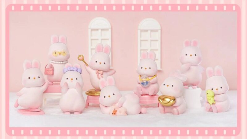 MOMO BUNNY - Daily Series - Blind Box Set 9 Figurine 10cm