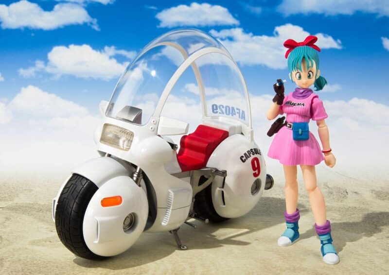 DRAGON BALL - Bulma Motorcycle - S.H. Figuarts 17cm – Image 3