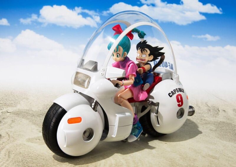 DRAGON BALL - Bulma Motorcycle - S.H. Figuarts 17cm – Image 4