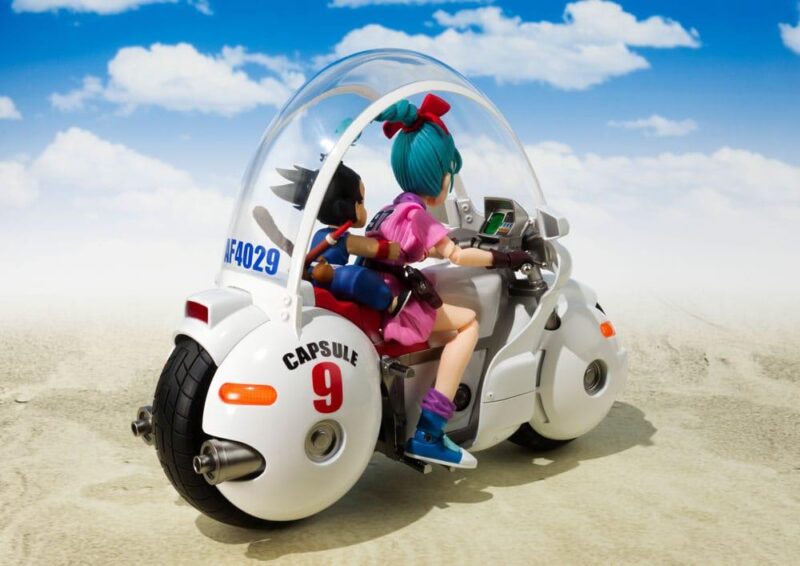 DRAGON BALL - Bulma Motorcycle - S.H. Figuarts 17cm – Image 5