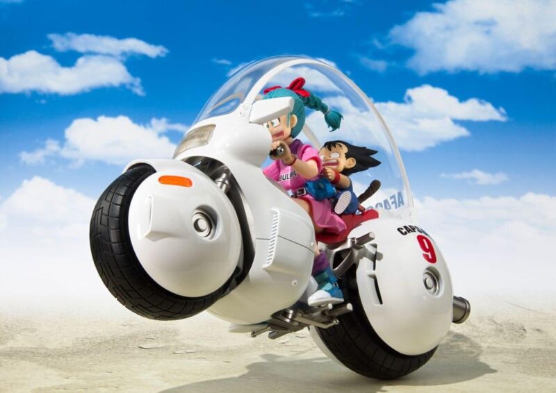 DRAGON BALL - Bulma Motorcycle - S.H. Figuarts 17cm – Image 6