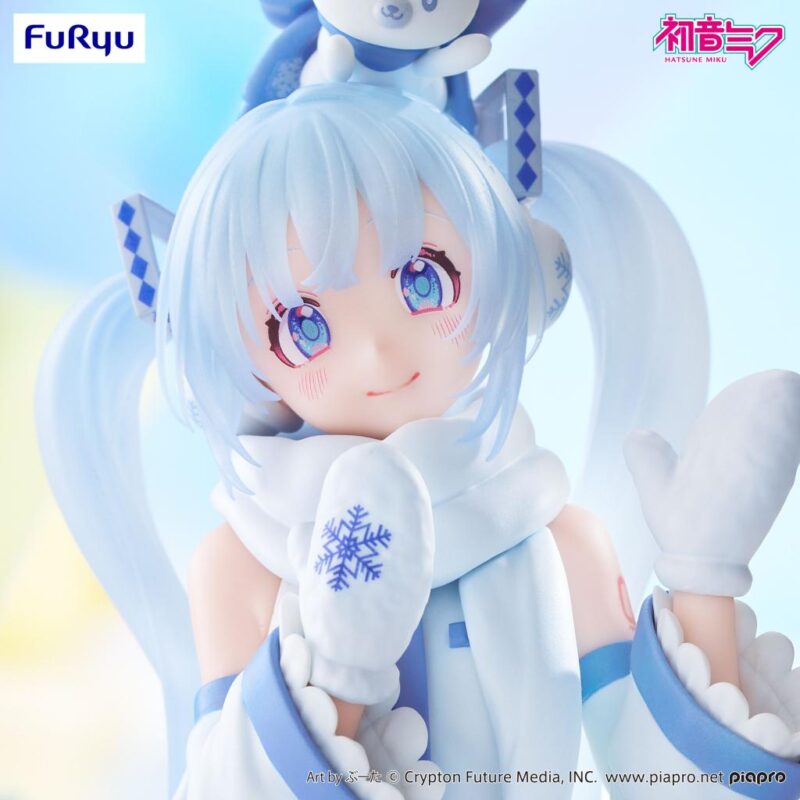 HATSUNE MIKU - Snow Miku "Sky Town" - Statuette Noodle Stopper 15cm – Image 5