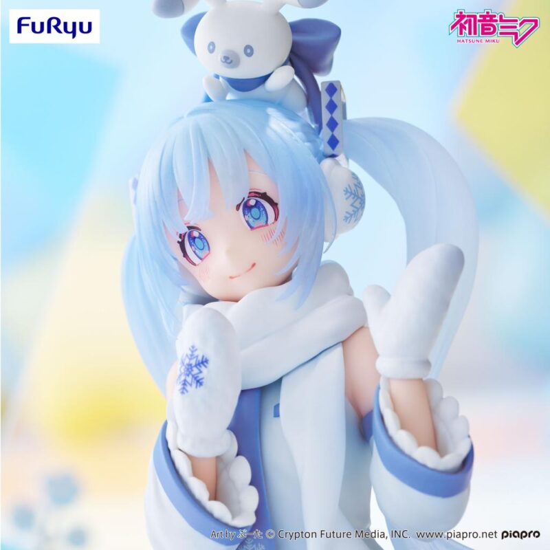 HATSUNE MIKU - Snow Miku "Sky Town" - Statuette Noodle Stopper 15cm – Image 6