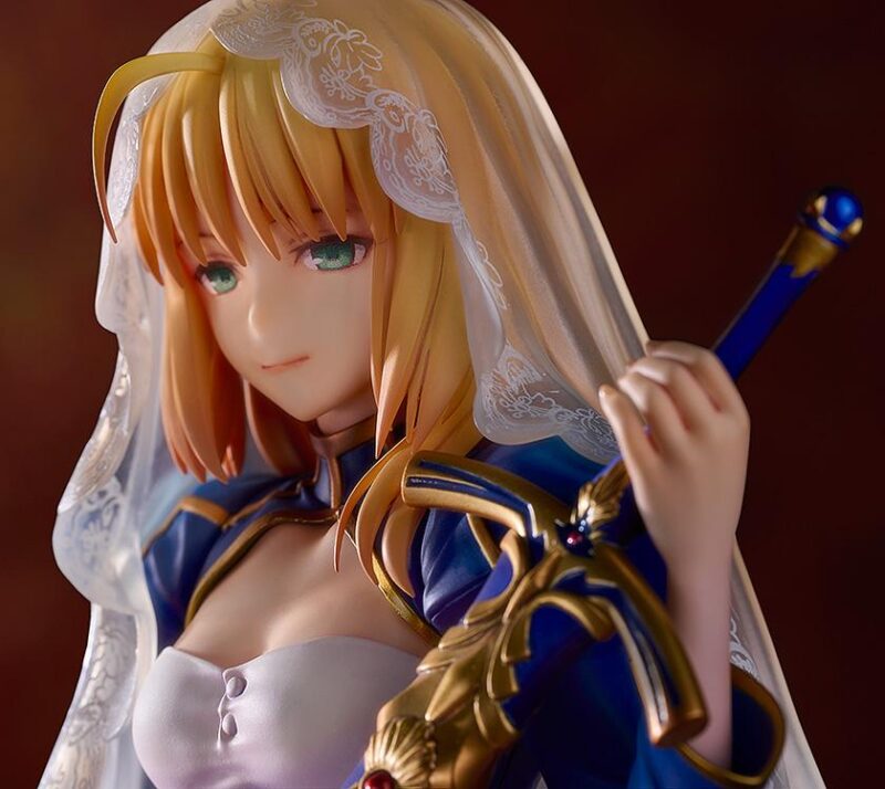 FATE/STAY NIGHT - Saber "Garden of Avalon" - Statuette 1/7 13.5cm – Image 5