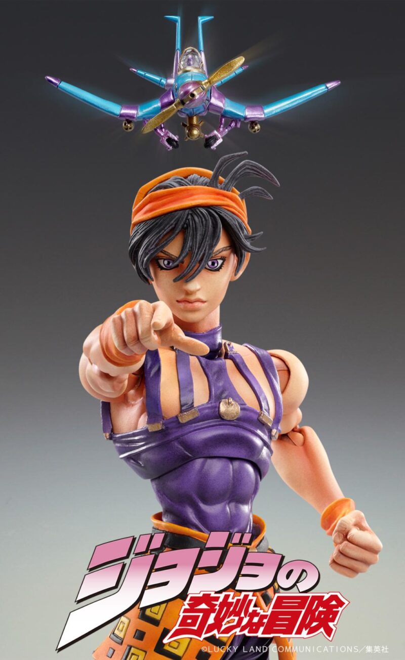 JOJO PART 5 - Narancia Ghirgaa & Aerosmith - Figurine Chozokado 14.5cm