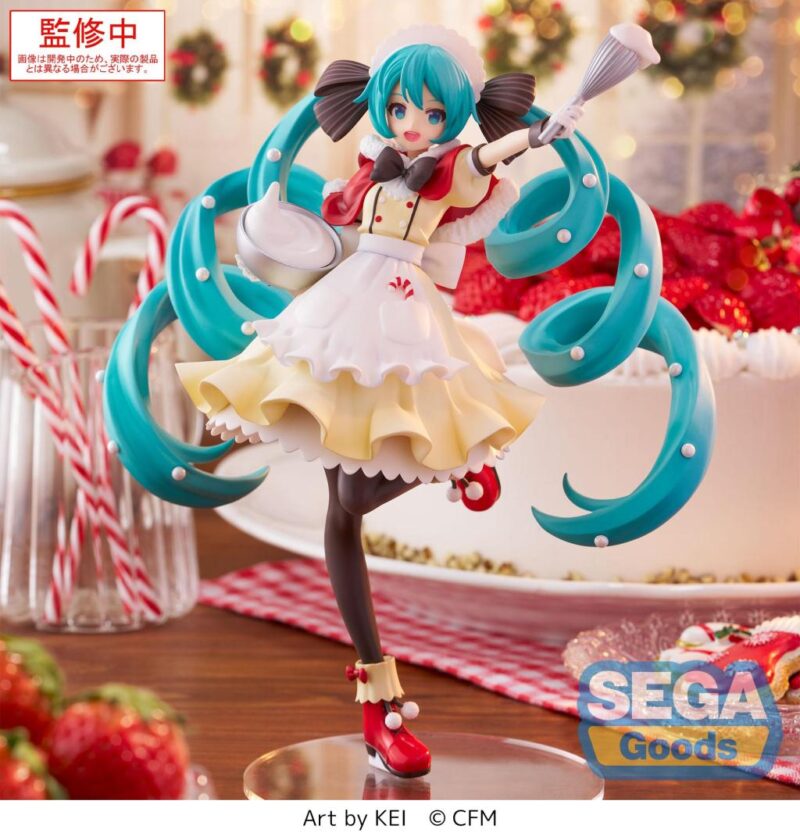 HATSUNE MIKU - Hatsune Miku "Christmas 2025" - Figurine Luminasta 20cm