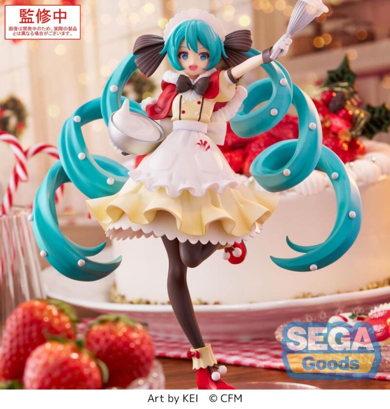 HATSUNE MIKU - Hatsune Miku "Christmas 2025" - Figurine Luminasta 20cm – Image 2