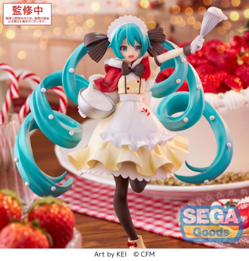 HATSUNE MIKU - Hatsune Miku "Christmas 2025" - Figurine Luminasta 20cm – Image 3