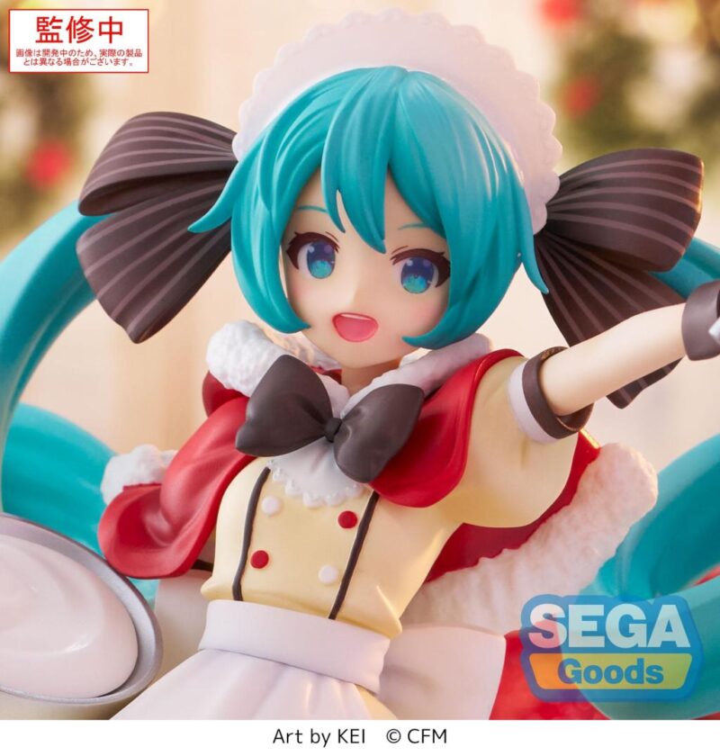 HATSUNE MIKU - Hatsune Miku "Christmas 2025" - Figurine Luminasta 20cm – Image 4