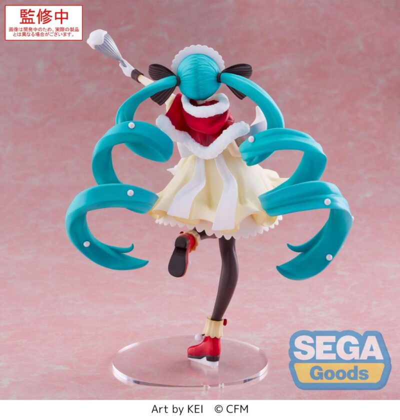 HATSUNE MIKU - Hatsune Miku "Christmas 2025" - Figurine Luminasta 20cm – Image 6