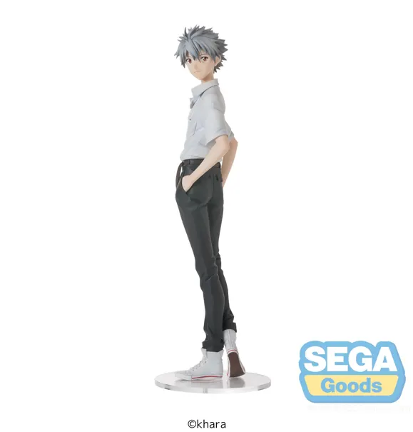 EVANGELION - Kaworu Nagisa Uniform Ver - High Premium Figurine 22cm