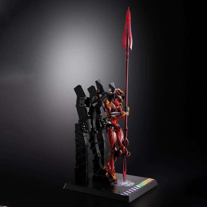 EVANGELION - EVA-02 + Lance de Cassius - Figure Metal Build 30th 22cm – Image 3