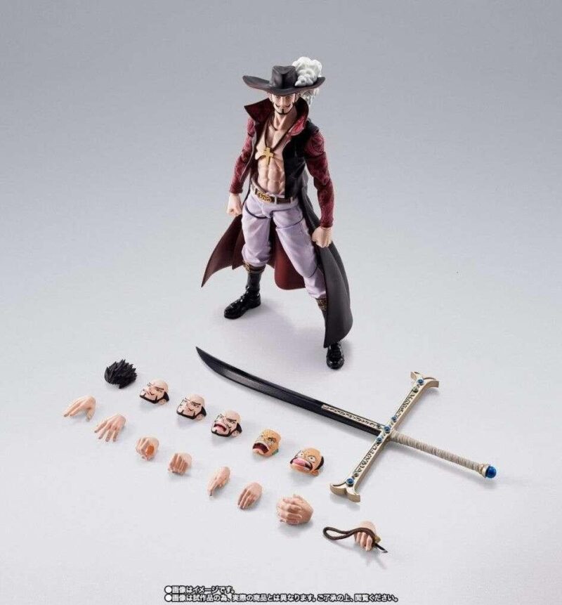 ONE PIECE - Dracule Mihawk - Figurine S.H. Figuarts 16cm – Image 6
