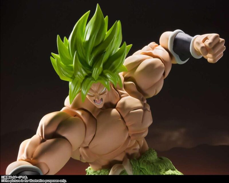DRAGON BALL Z - Broly "Super Saiyan" - Figurine S.H. Figuarts 22cm – Image 6