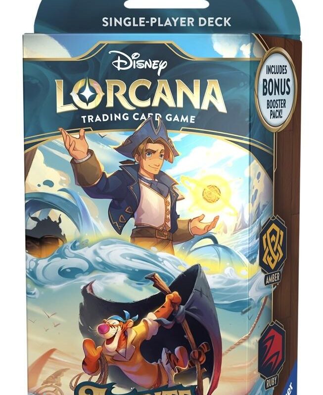 DISNEY - Lorcana - Trading Cards Starters Ambre/Rubis Chapitre 6 - EN
