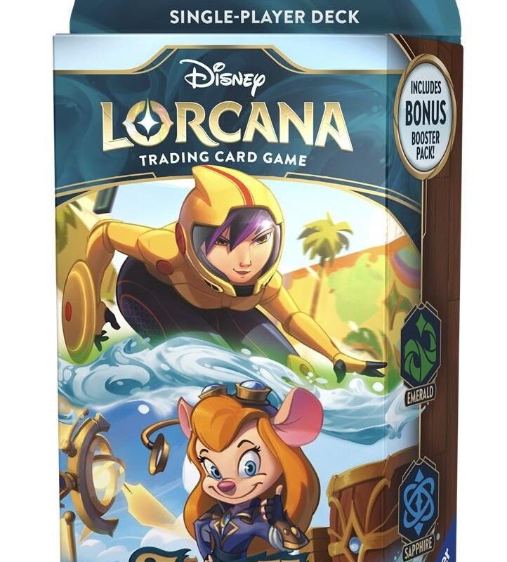 DISNEY - Lorcana - Trading Cards Starters Emer/Saphir Chapitre 6 - EN
