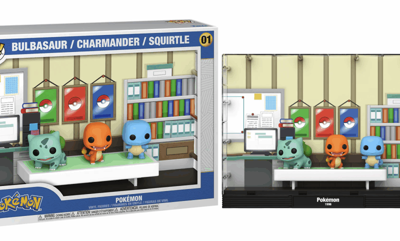 POKEMON - POP MOMENTS Deluxe N°01 - Pokemon Starters 1996