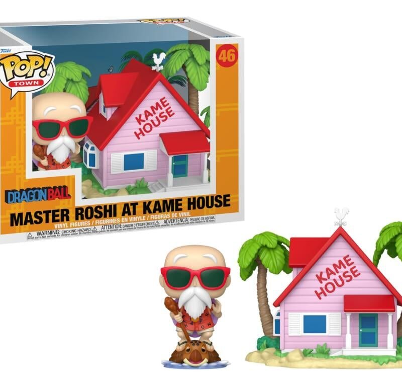 DRAGON BALL - POP TOWN N° 46 - Kame House avec Master Roshi